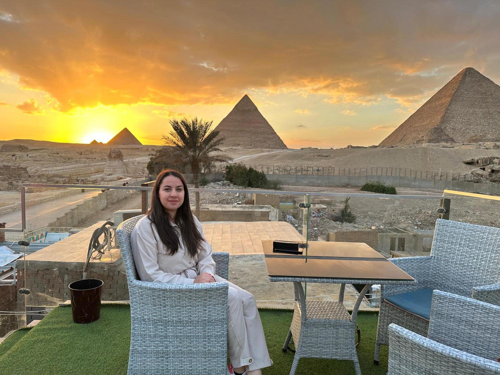 Golden Scarab Pyramids Hotel Kafrat al Jabal Exterior foto