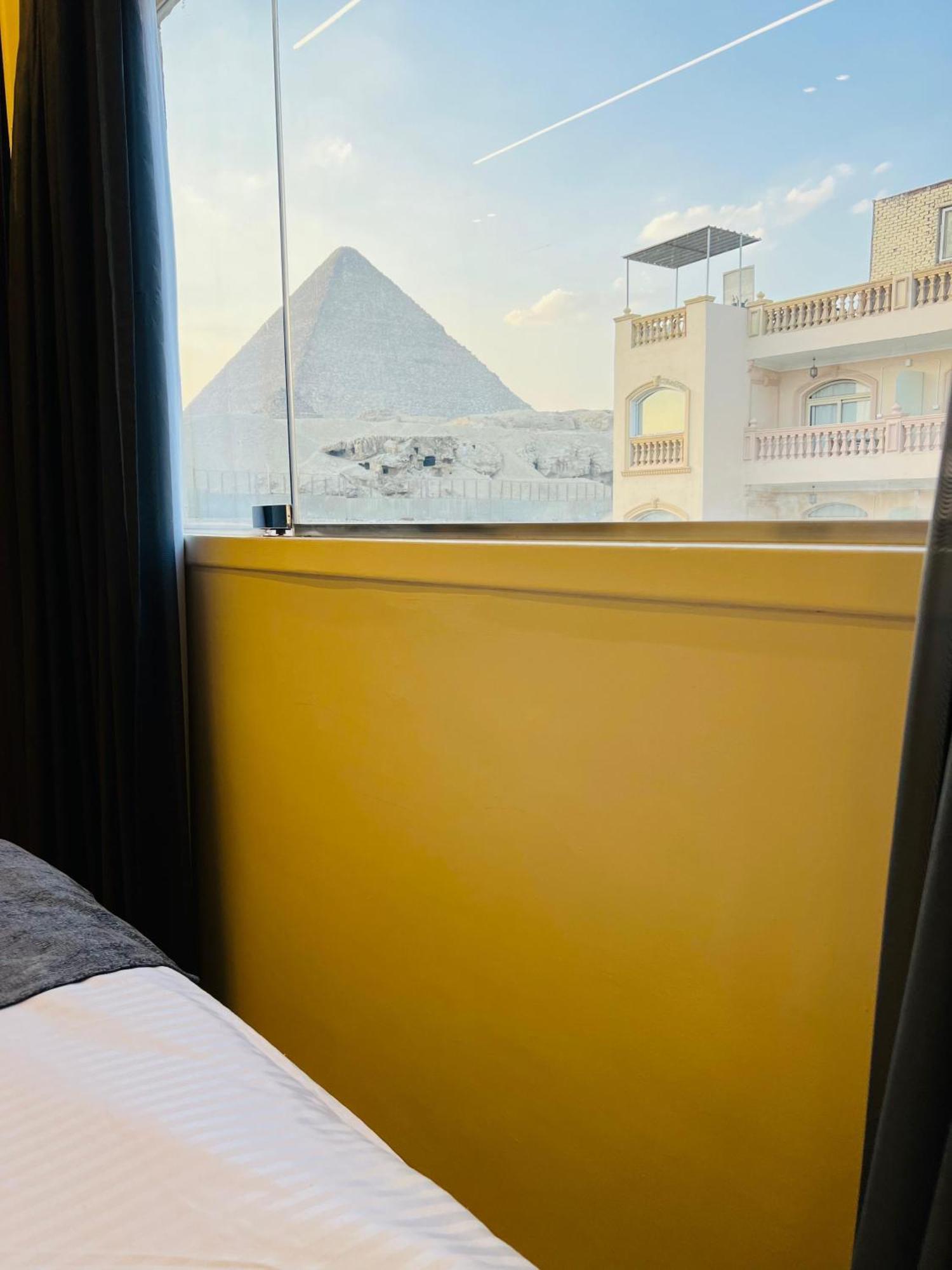 Golden Scarab Pyramids Hotel Kafrat al Jabal Exterior foto